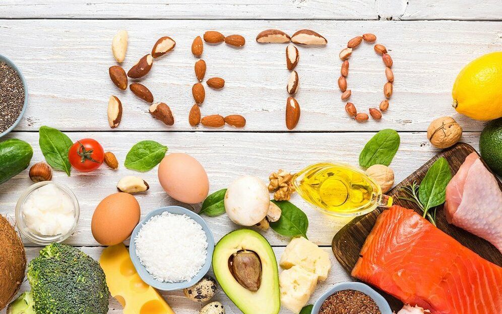 продукти на кето дієті